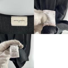UNITED ARROWS TOKYO UNITED ARROWS TOKYO 長袖ニット ウール ブラック レディース【古着】【中古】の画像