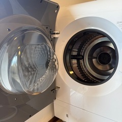 【美品】2023年式SHARPドラム式洗濯機ES-X11A-SL の画像