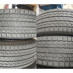 ★エクストレイル純正ホイ－ル、キャップ付き 225/65R17スタッドレスセット ４本★の画像