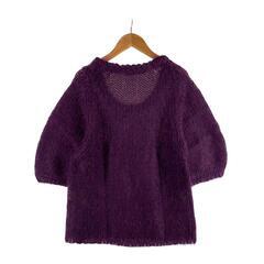 IENA SLOBE イエナ スローブ 長袖ニット パープル レディース【古着】【中古】の画像