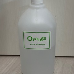 オレンジ　ピュアアセトン1800ml容器ジェルネイル リムーバー...