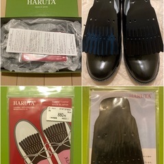 【11/29まで】HARUTA｜ローファー　SF470 クロ 23.5cm EEE　の画像