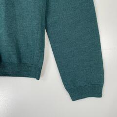 Adam et Rope' アダムエロペ 長袖ニット ウール グリーン メンズ 40【古着】【中古】の画像