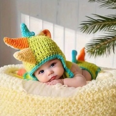 新生児 恐竜 ニューボンフォトの画像