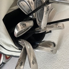 【早い者勝ち】ゴルフ一式セット　ゴルフバック　adidas 全てセットでいかがでしょうかの画像