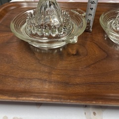 ガラス製レモン絞り器の画像