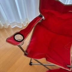 キャンプ　折りたたみ椅子の画像