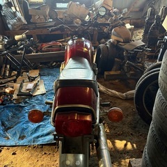 CB750fourⅡ 鍵、書類付きフレームの画像