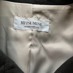 激安‼️とてもオシャレなピーコート　メンズ　ダークブラック　ダークグレーの画像