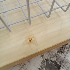 リユースのサカイ栃木店★ジモティ割あり★  ラック ベージュ×グレー W56×D42×H88.5 クリーニング済み TC11762の画像