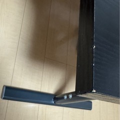 【美品】L型デスク ニトリ リッケン2  黒 ブラックの画像