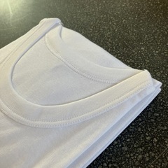 M2511-479 吸汗速乾 肌着 半袖 丸首 ホワイト 2枚組 Lサイズ DRY HI-MAX 未使用品 保管汚れ有りの画像