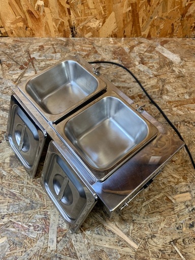 a(7717) エイシン 電気ウォーマー ES-2W8 湯煎式 チョコウォーマー