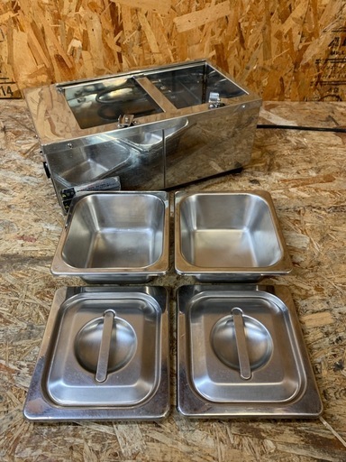 a(7717) エイシン 電気ウォーマー ES-2W8 湯煎式 チョコウォーマー a(7717) エイシン 電気ウォーマー ES-2W8 湯煎式 チョコウォーマー