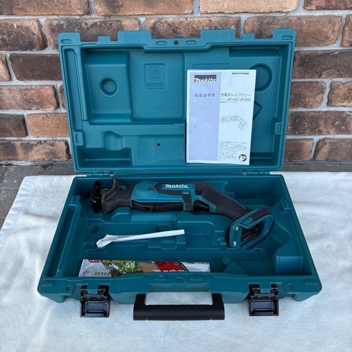 【予定者決定】
makita レシプロソー 18v　ケース付き