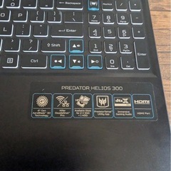 Acer  ゲーミングノートの画像