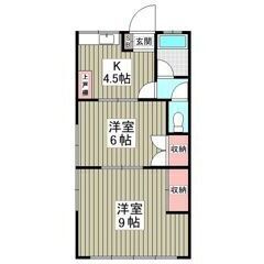 💜💙フリーレント1ヶ月付き💙💜敷礼ゼロ✨宇都宮駅バス9分🌈…