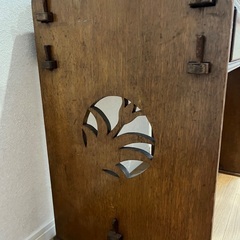 子供用のヴィンテージ机　透かし彫り 昭和レトロ 大正ロマンの画像