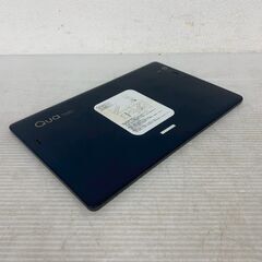 【au】 Qua tab タブレット LGT32 ブラック SIMロック解除済み 初期化済み アンドロイド  A0952の画像