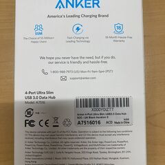 ANKER USB Adapter x2 + の画像