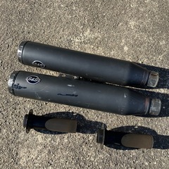 ハーレーソフテイル用S&Sマフラー　　の画像