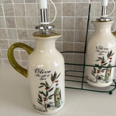 ギリシャ土産オリーブオイルポット新品未使用の画像