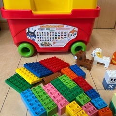 アンパンマン　はじめてのブロックワゴンの画像