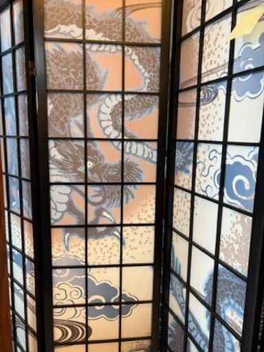 龍柄パーテーション