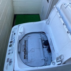 洗濯機 シャープ製の画像