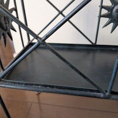 フラワースタンド　BOX型　アイアンの画像