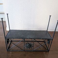 フラワースタンド　BOX型　アイアンの画像