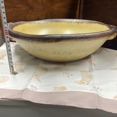 土鍋　蓋なしの画像