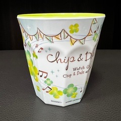 【新品・未使用】チップとデール　メラミンコップの画像