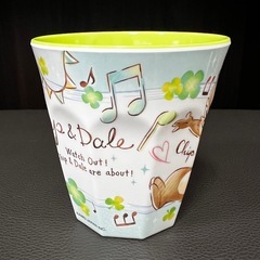 【新品・未使用】チップとデール　メラミンコップの画像