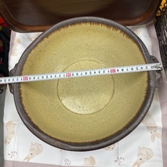 土鍋　蓋なしの画像