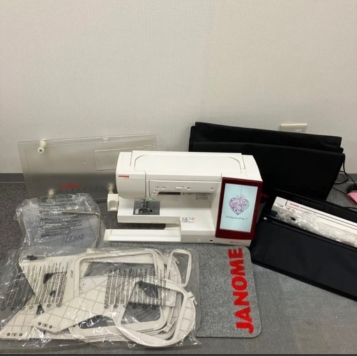 JANOME ジャノメ　セシオ14000 刺しゅう機能付デジタルミシン 刺繍糸