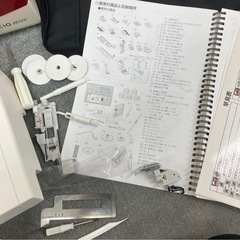 JANOME ジャノメ　セシオ14000 刺しゅう機能付デジタルミシン 刺繍糸の画像