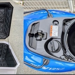 新車のように極美車☆整備済み☆ スズキ アドレスV125S 新品外装！ 新品リアボックス！ 美車！ 個人出品 引き取り限定 大阪よりの画像