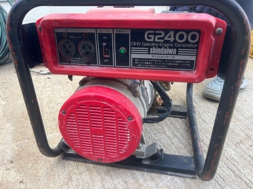 発電機 G2400-
ガソリン エンジン