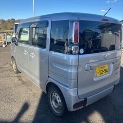 スペーシア　ハイブリット　スローパー　H30年式　スマートキーの画像