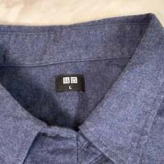 ユニクロ　メンズ　Lサイズ　長袖の画像