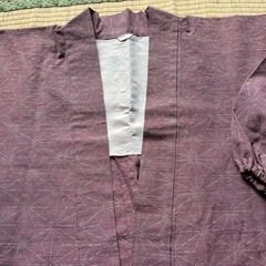 幾何学模様 紫色 作務の画像