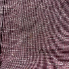 幾何学模様 紫色 作務の画像