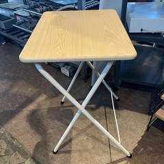 【引き取り限定】中古品　DCM テーブル　折りたたみの画像