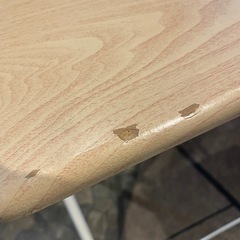 【引き取り限定】中古品　DCM テーブル　折りたたみの画像