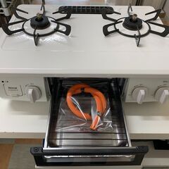 ＼家具＊家電のお店／【ｼﾞｬﾝｸﾞﾙｼﾞｬﾝｸﾞﾙ石川金沢店】ガステーブル リンナイ ET34NJH4A-W1 2024年製 ＊プロパンガス用の画像