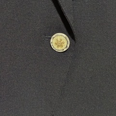 【あげます】レディーススーツ ネイビー 9号の画像