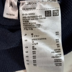 ユニクロ　プレミアムコットン　Mサイズ　メンズの画像