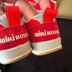 MIKIHOUSE ぷっちー君 スニーカー 13の画像