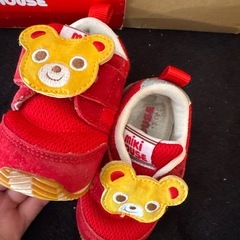 MIKIHOUSE ぷっちー君 スニーカー 13の画像